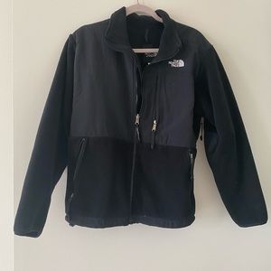 North Face fleece zip up jacket size M